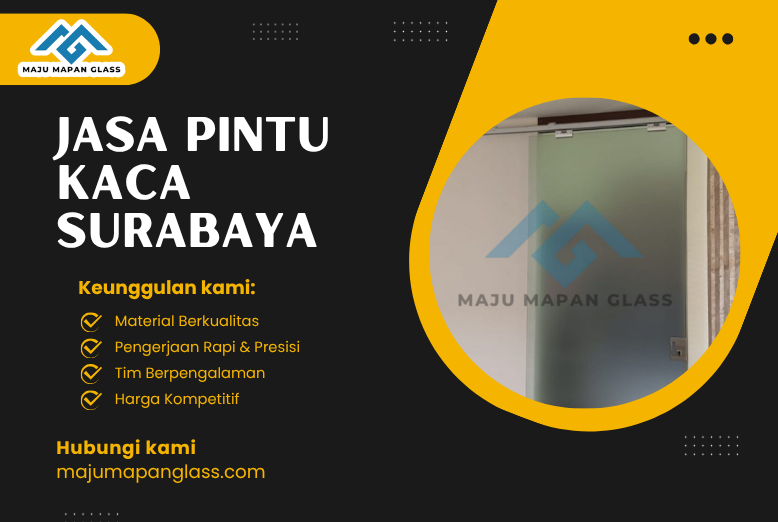 Jasa Pintu Kaca Surabaya