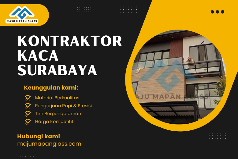 Kontraktor Kaca Surabaya