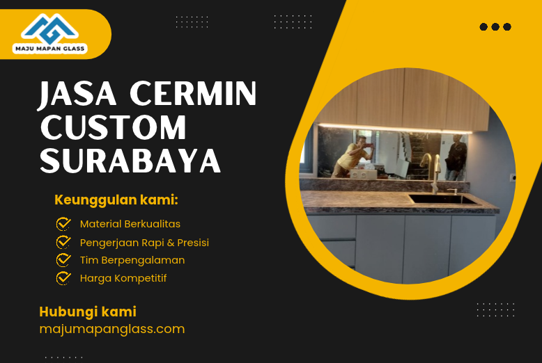 Jasa Cermin Custom Surabaya